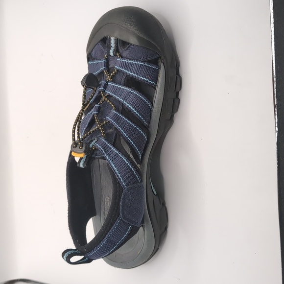 Men's Keen Newport H2 Navy Waterproof Sandals Hiking Shoes Size 8 - Picture 3 of 11